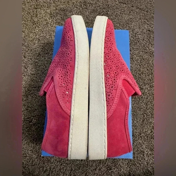 Jack Rogers sneakers Ronnie Slip on  size 8 pink flowers - Picture 6 of 10